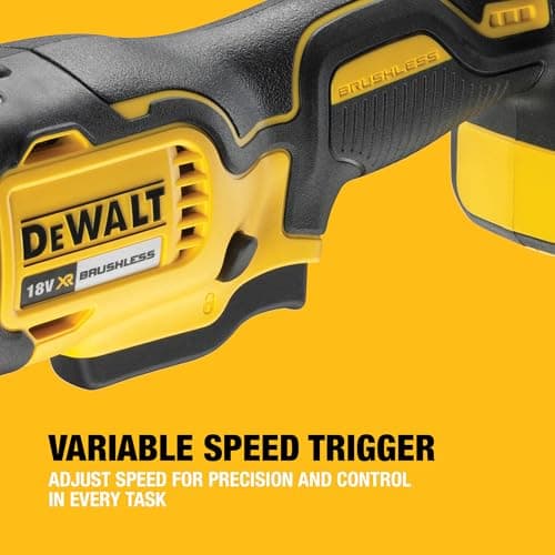 DEWALT 18V XR Brushless Oscillating Multi-Tool, Tool Only, DCS355N-XJ — view 5