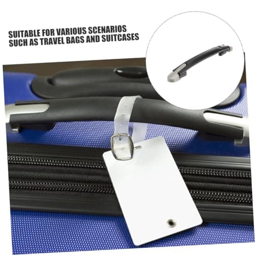 LRXIYODE 2pcs Suitcase Handle Replacement Plastic Carry Handle with Combination Lock Comfortable Grip for Travel Luggage Bags — view 3