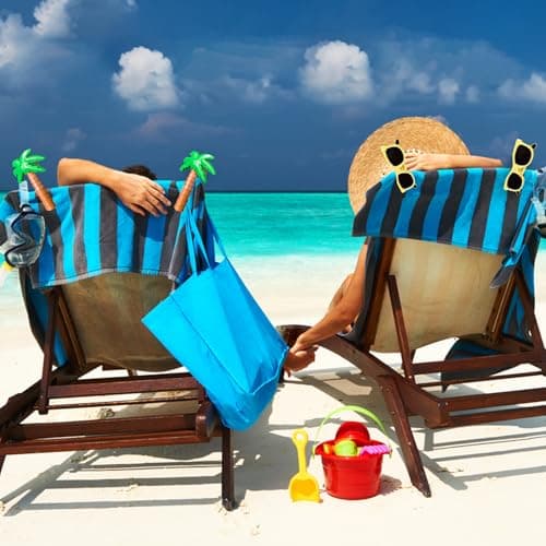 4 Pcs Large Beach Towel Clips for Sun Loungers, Sunbed Towel Clips Towel Pegs for Sun Lounger, Beach Pegs Sunbed Clips for Towels, Windproof Laundry Clips — view 2