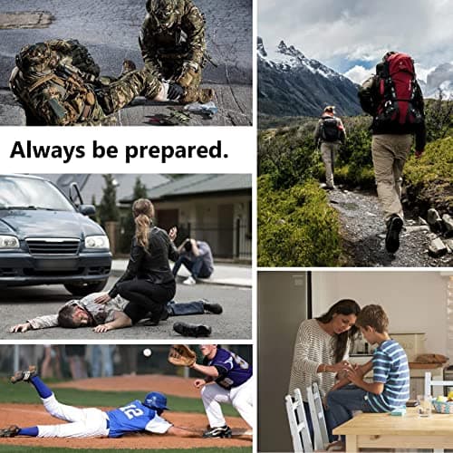 RHINO RESCUE Tactical First Aid Kit, Molle IFAK Medical Pouch, Red — view 2