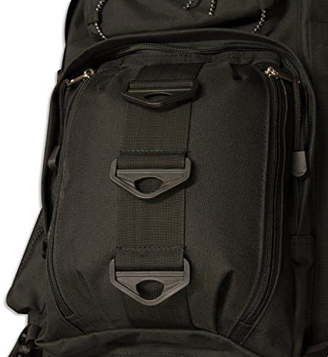 Andes Black Ramada 120L Extra Large Hiking Camping Backpack/Rucksack Luggage Bag — view 2
