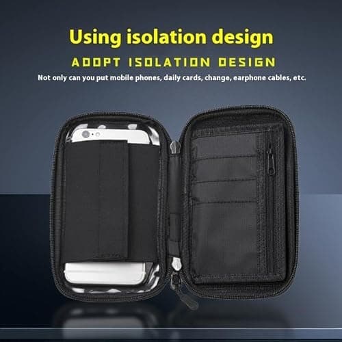 ORCO 360° Rotatable Waterproof Bike Phone Holder – Universal Bicycle Handlebar Bag with Sun Visor & Sensitive TPU Touch Screen – Large Capacity Cycle Frame Pouch for iPhone 15/14/13, Galaxy, up to 6.5 — view 3