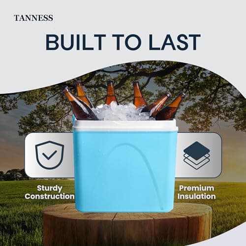Tanness 24L Cool Box, Insulated Cooler Box & Ice Box for Camping & Picnics — view 6