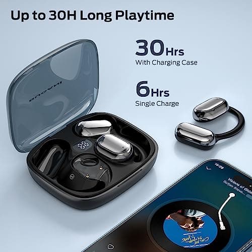 BUGANI Open Ear Headphones, Wireless Earbuds with Bluetooth 5.4 — view 4