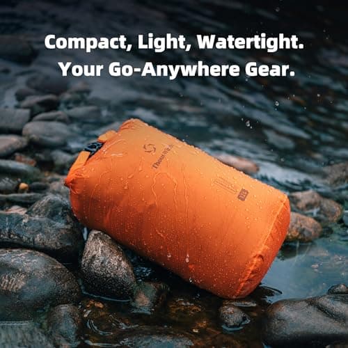 Thous Winds Dry Bag Small, 3L Compact Roll Top Waterproof Dry Sack for Outdoor Backpacking, Hiking, Camping, Swimming, and Kayaking — view 2