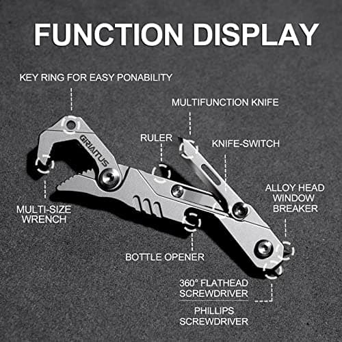 7in1 Multi Tool Wrench Gifts for Men Camping Accessories — view 3