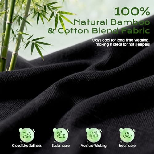 MUSICOZY Sleep Mask Headphones Bluetooth 3D Bamboo Cotton Sleep Headphone — view 2