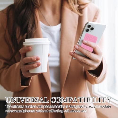 3pcs Silicone Suction Phone Holder,Multipurpose Sticky Grip Mount — view 4