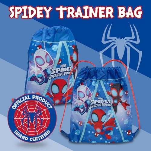 Marvel Spidey Kids Drawstring Bag PE Kit Gym Swim Travel Sack — view 2