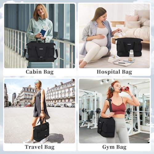 ETRONIK Ryanair Cabin Bags 40x30x20 Underseat, 24L Hand Luggage Travel Bag — view 6