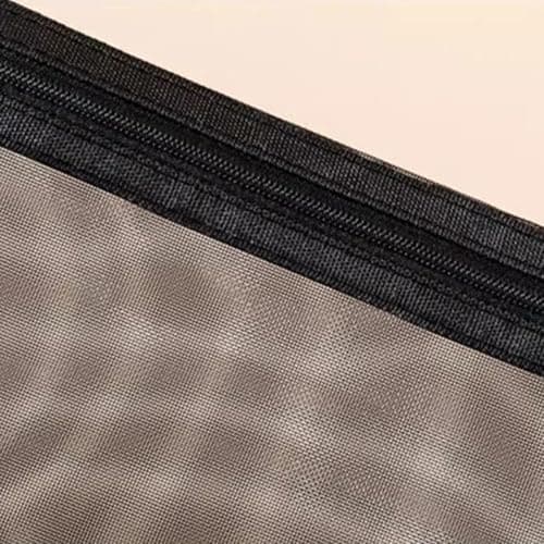 Lansonee 2 Pcs Transparent Mesh Shower Bag, Foldable Portable Toiletry Bag for Gym, Travel, Business & Swimming Pool, Waterproof Wash Bag Organizer — view 4