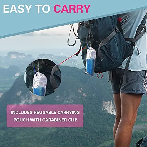 SZELAM Cooling Towel(40"x12") Microfiber Towel Yoga Towel for Men or Women Ice Cold Towels for Yoga Gym Travel Camping Golf Football & Outdoor Sports 6 Packs (6Pcs Mixed Color) — view 4