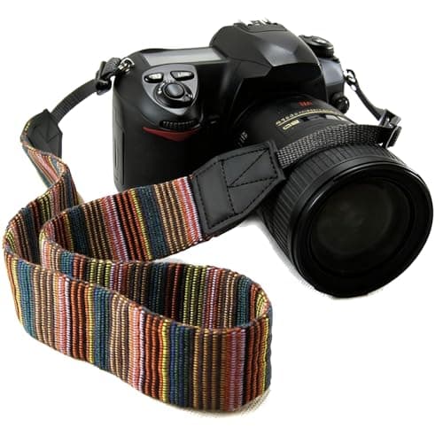 YMTHamaz3 Camera Strap for Womens Photographers,Bohemia Vintage Cute Weave Strap For DSLR Camera Lanyard or Soft and Comfortable Binoculars Strap