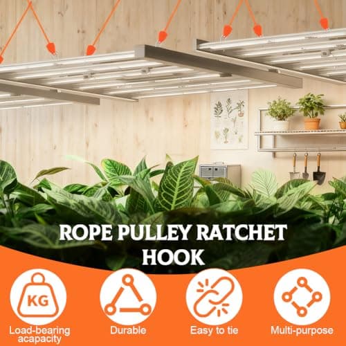 NUTKIT 6PCS Tent Guy Ropes, 4mm Ratchet Guy Ropes with Storage Bag(Orange) — view 5