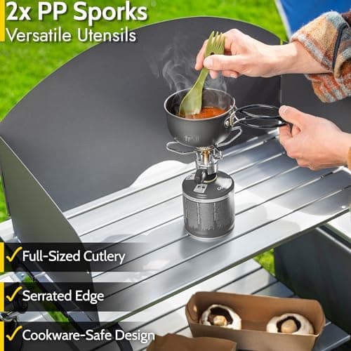 Trail Camping Cooking Set, 1-2 Person, 4 Piece — view 5