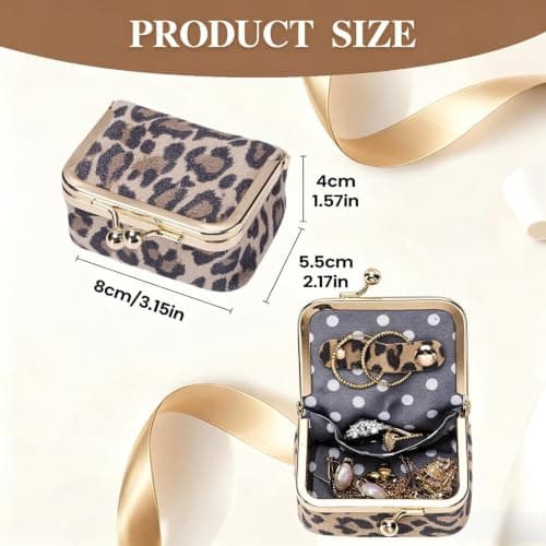 Travel Jewelry Box Leather Fashion Women Pouch — view 2