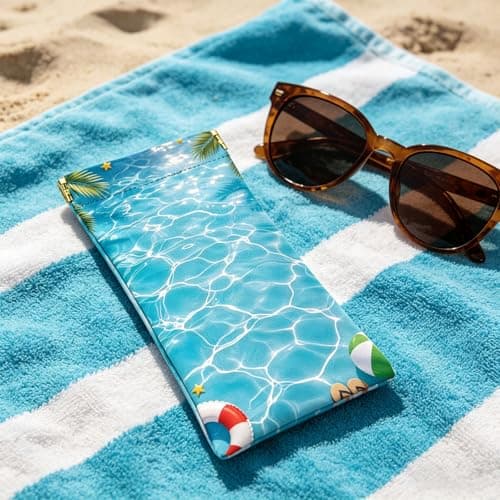 GLOBLELAND 2 Pcs Swimming Pool Soft Glasses Case — view 5