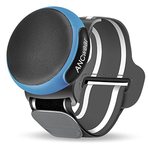 ANCwear Wearable Bluetooth Speaker with Clip, 3-Way Portable Mini Speaker