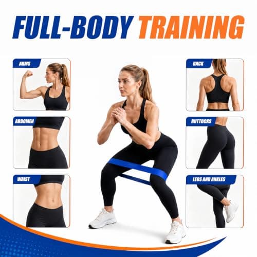 5 Pcs Resistance Bands Set Men & Women, with Carry Bag — view 4