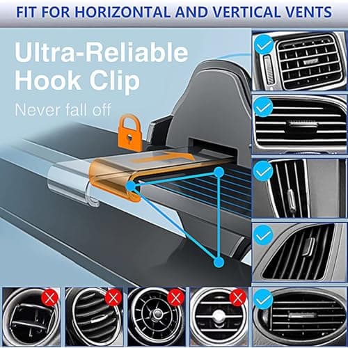 Car Phone Mount,3 in 1 Super Stable for Dashboard/Windscreen/Air Vent Phone Holder for Samsung Galaxy A55 A35 A57 A37 A27 A25 A56 5G A36 A26 A15 A16 A53 A52 A52S S25 Plus/Ultra A32 A13 A03S A34 A22 — view 3