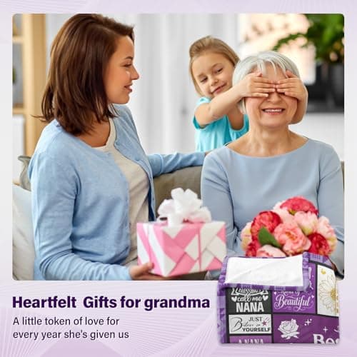 CSSGUOTOU Grandma Gifts, Gifts for Grandma Throw Blanket 150x130cm — view 2