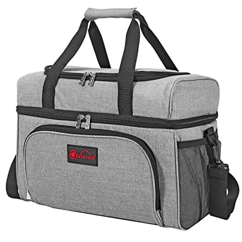 Vinsani 23L Cooler Bag, Insulated Thermal Backpack for Beach Travel Picnic