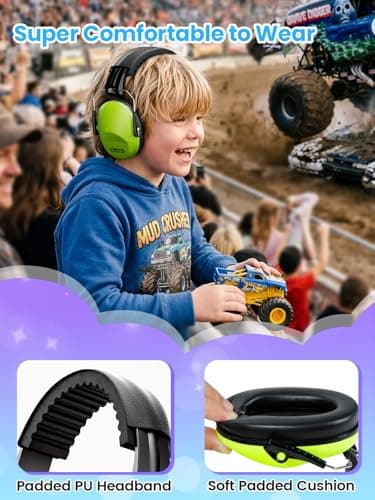 Dr.meter Ear Defenders Children SNR 27.4dB for Autism, Sensory Needs — view 3