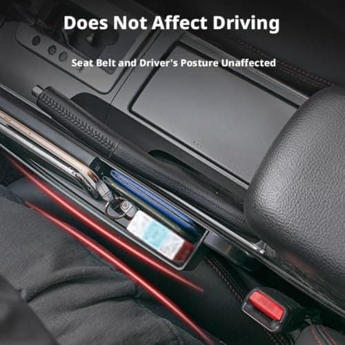Car Steering Wheel Desk Tray with Seat Organizer, 2-in-1 Portable Laptop Stand for Eating & Working, Universal Vehicle Accessory for Road Trips, Commuting, and Remote Work — view 6