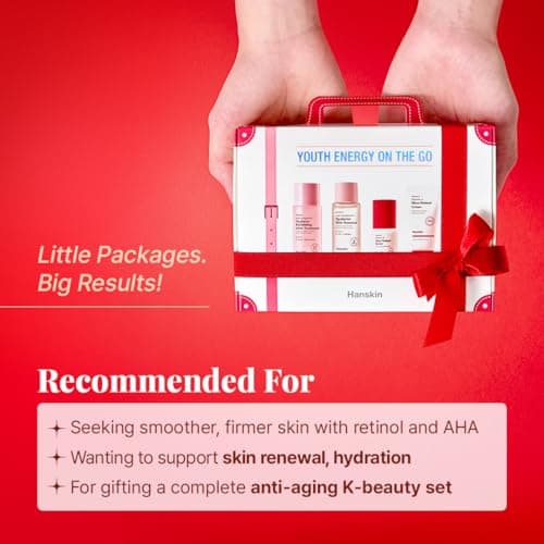 Hanskin - Youth Energy On the Go Kit 4 Pack Essential Anti-Ageing Skin Care Kit for Travel for Moisture and Revitalisation — view 6