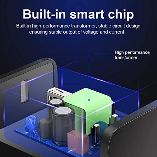 USB Plug, Multi USB Charger Plugs UK 25W Phone Plugs with USB Port Multiple 4 Way 3 PIN Mains Charge Head 5V 5AMP Multiport Charging for iPhone 14 Pro Max 13 12 11 SE XS XR X 8 7 6 5, iPad — view 2