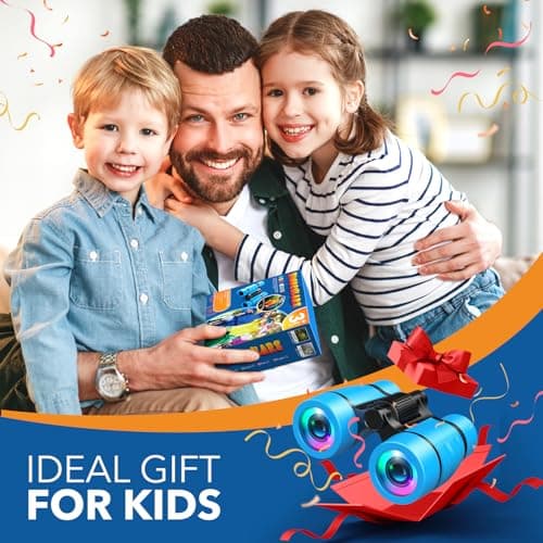 Binoculars Kids 3-9 Year Old Boy, Gifts Kids Toys for Boys Toys Age 3-9 Travel Games — view 6
