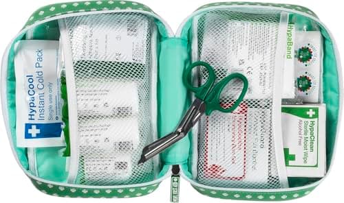 Family First Aid Kit - 115 Pieces Including Plasters, Bandages, Burn Gel, Thermometer, Cold Pack - for Car, Home, Travel, Camping and Hiking - As Seen on Dragons' Den — view 4
