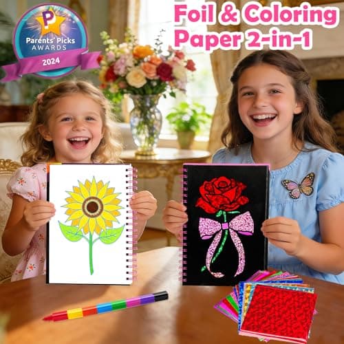 LIKYMO Foil Art - Foil Craft, Birthday Presents Craft Kits for Kids — view 2