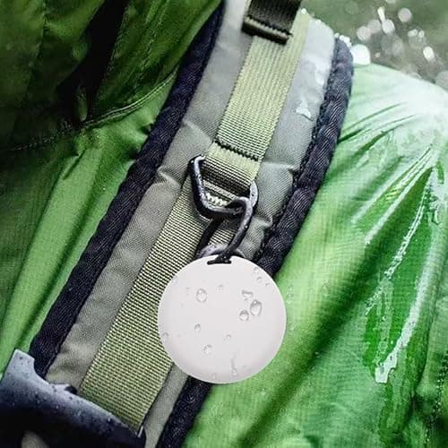 Mini GPS Tracker for Vehicles No Subscription, Hidden Car Tracker Device Works with Find My iOS Only, Portable Key Finder Tag for Keys Pets Luggage, Battery Powered Long Standby (1, White) — view 6