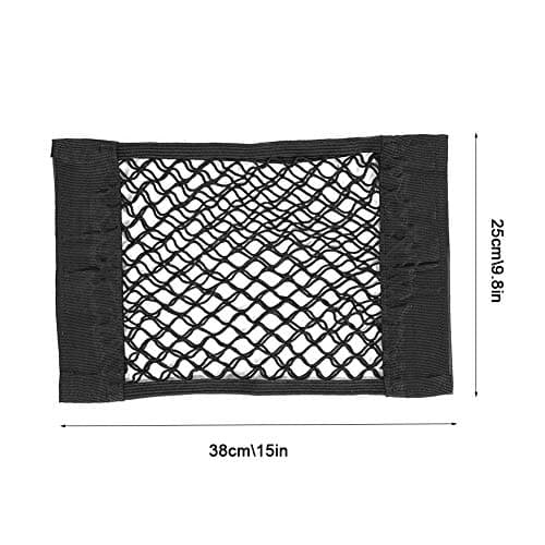 Omquot Universal Black Elastic Luggage Net Organiser for Car Boot Storage Bag, High Strength and Flexible, for Overland Travel, Suitable for Most Vehicles, 15.0 X — view 3