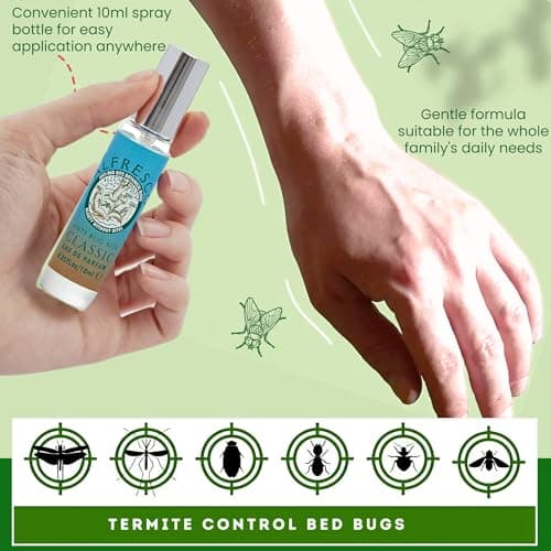 Classic, Anti Bug Bite Eau De Parfum, Natural Insect Repellent with Essential Oils - DEET-Free Travel Essentials, Unisex (10ml) (Pack of 2) — view 3