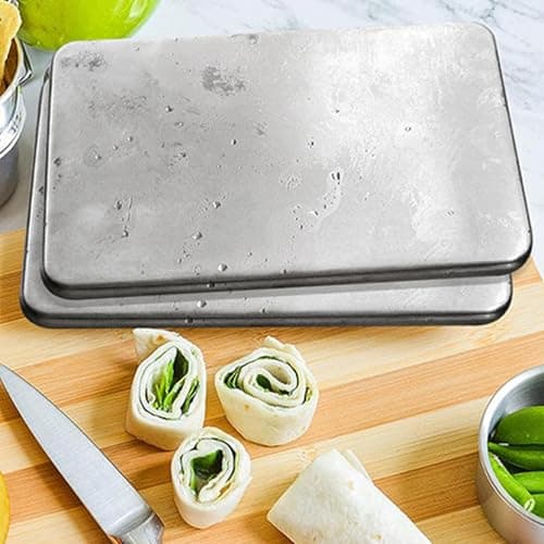 Slim Stainless Steel Ice Packs 2 Pack, Freezer Blocks for Cooler Box, Picnic Basket, Insulated Bag, Perfect for Camping, BBQ, Beach, Fishing, Road Trip, Easy to Clean Keeps Lunch Cold for Hours — view 2