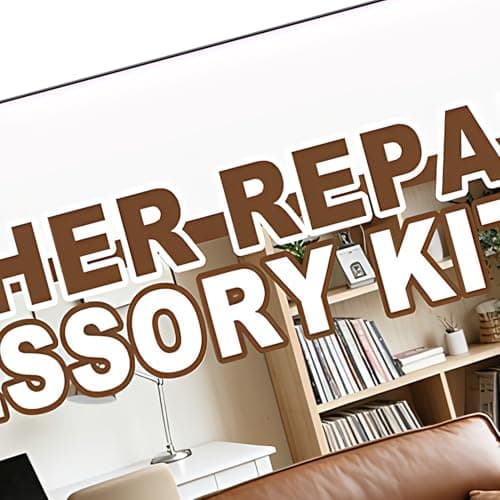 Wcybym Leather Repair Kit for Furniture Purse Care Supplies — view 6