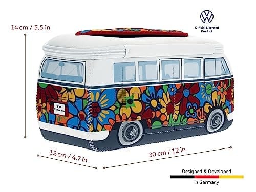 BRISA VW Collection - T1 Bus Camper Toiletry Bag Cosmetic Case — view 3