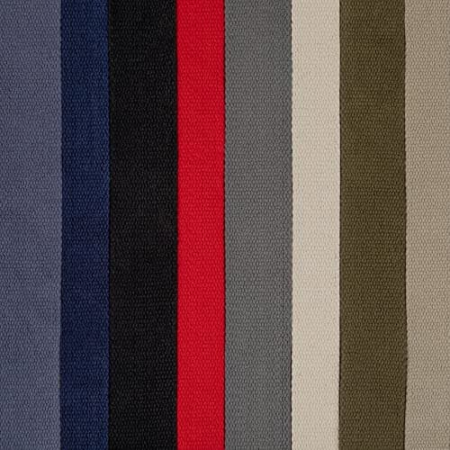Cotton Bag Strapping - 35mm Wide Premium Rucksack Luggage Strap, Cotton Fabric, Webbing Strap, Heavy Duty Straps, Bag Making Supplies, Upholstery Strap by Discount Fabrics LTD (Natural,5m) — view 2