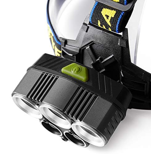 Goodyear Head Light Torch Lamp Headlamp LED Rechargeable Flashlight 20000LM for Camping Car Repair Cycling — view 3