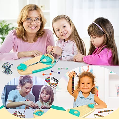 Tacopet Friendship Bracelet Making Kit, 20 Threads Kids Craft — view 5