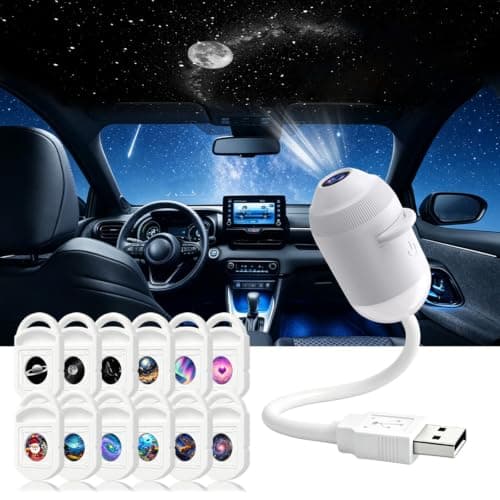 HD Smart Dynamic 5D Holographic Night Light Projector LED Starry Sky — view 2