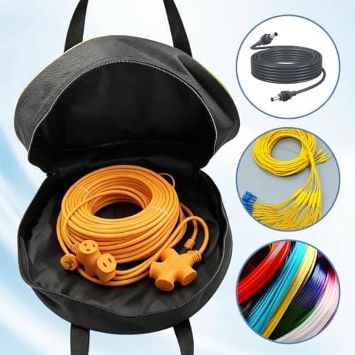 GZGRYTRC 2Pcs EV Cable Bag Set, Portable EV Charger Cable Storage Bag, Practical Electric Car Charger Cable Bag for Daily Charging and Travel Storage Organisation — view 4