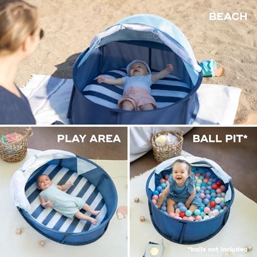 Babymoov Babyni Pop Up Baby Beach Tent | Anti UV tent | Sun Shelter, UPF 50+ — view 4