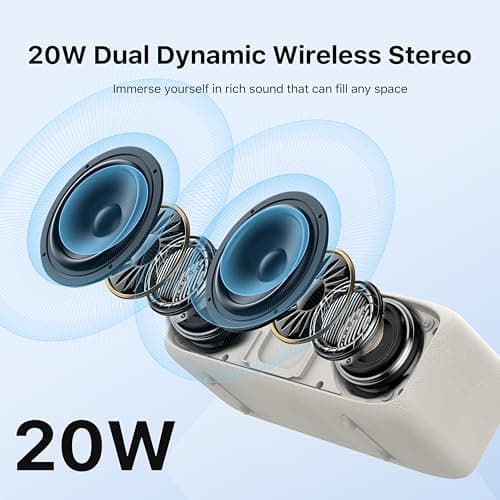 NOBIS 20W Bluetooth Speaker,IP68 Waterproof Wireless Speaker — view 2
