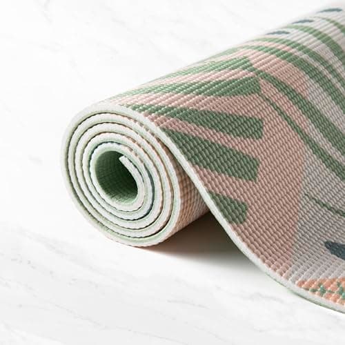MYGA Yoga Starter Set - 6mm Non-Slip Yoga Mat, Yoga Block and Strap - Starter Kit for Beginners in Pilates, Exercise and Fitness - Palm — view 5