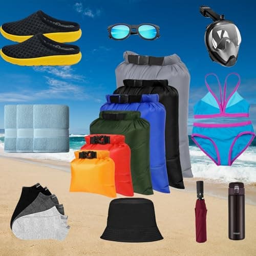 Ucolofun Dry Bags Waterproof Set, 6-Pack Ultralight Waterproof Bags Small Stuff Sack Water Proof Bag Dry Sacks, Outdoor Dry Bag Keep Gear Dry for Backpacking Hiking Boating Camping Travel — view 4