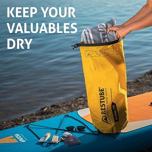 Restube Waterproof Drybag - Premium Quality for Ultimate Protection | Versatile and Spacious | Ideal for Travel, Hiking, Water Activities | 100% Waterproof and Durable — view 2