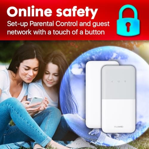 Huawei E5586, CAT 4, Portable 4G Low Cost Travel Wi-Fi, Roams on all World Networks, Genuine UK Warranty Stock, with FREE SMARTY SIM- White — view 6
